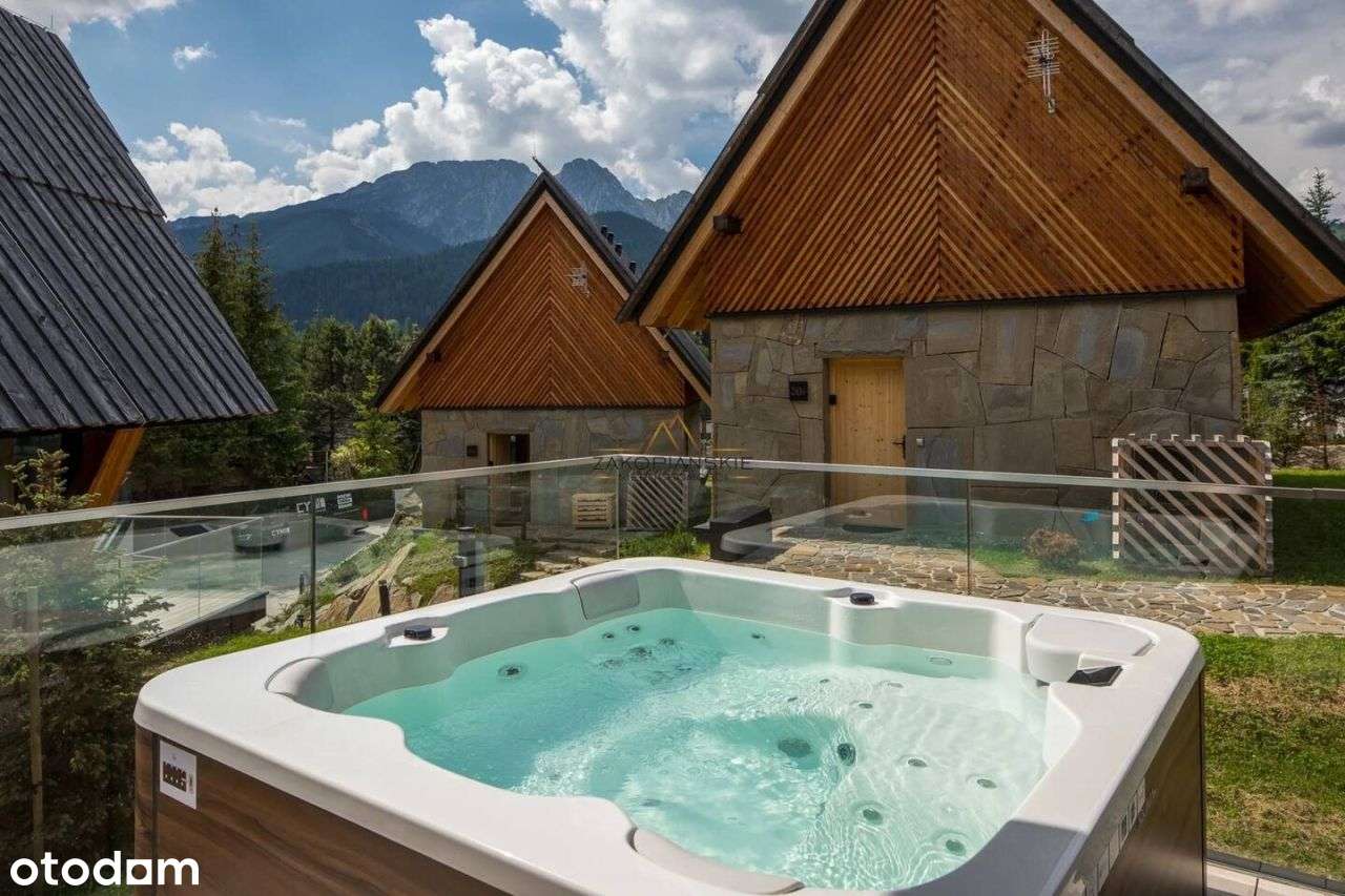 Dom z jacuzzi i widokiem na Giewont - Zakopane-17