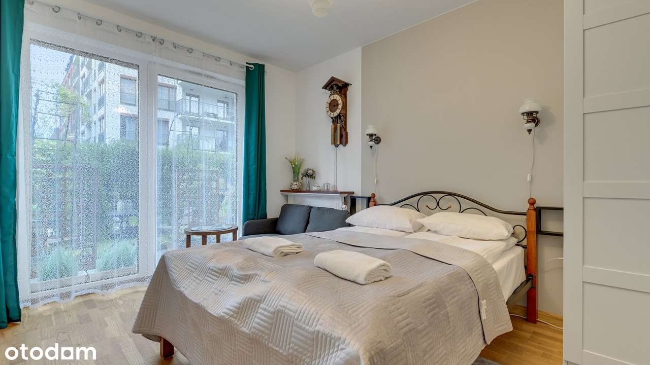 Gdańsk Śródmieście, mieszkanie 21 m2, oddzielna kuchnia, ogródek