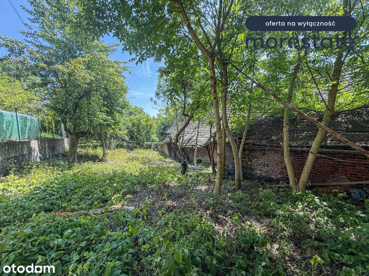 działka bud. z domem do rozbiórki na Bielanach-4