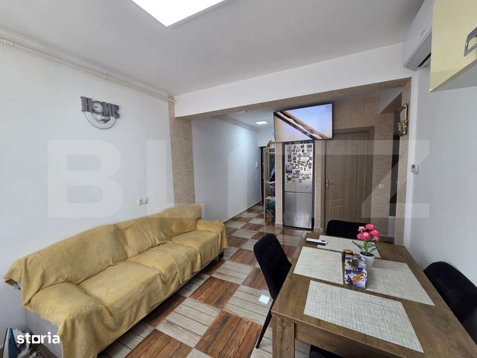 Apartament 2 camere + living cu bucatarie open space de vanzare zona P - Imagine principală: 3/12