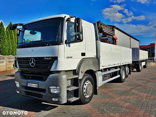 Mercedes-Benz ZESTAW Axor 2540 + Krone 2012r. / Palfinger PK12502 Performance / 361 tyś. km / Manual - 2