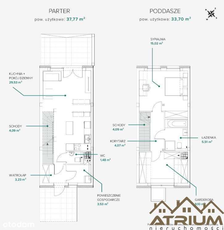 Nowy dom bliźniak z ogrodem Gruszczyn Swarzedz-7