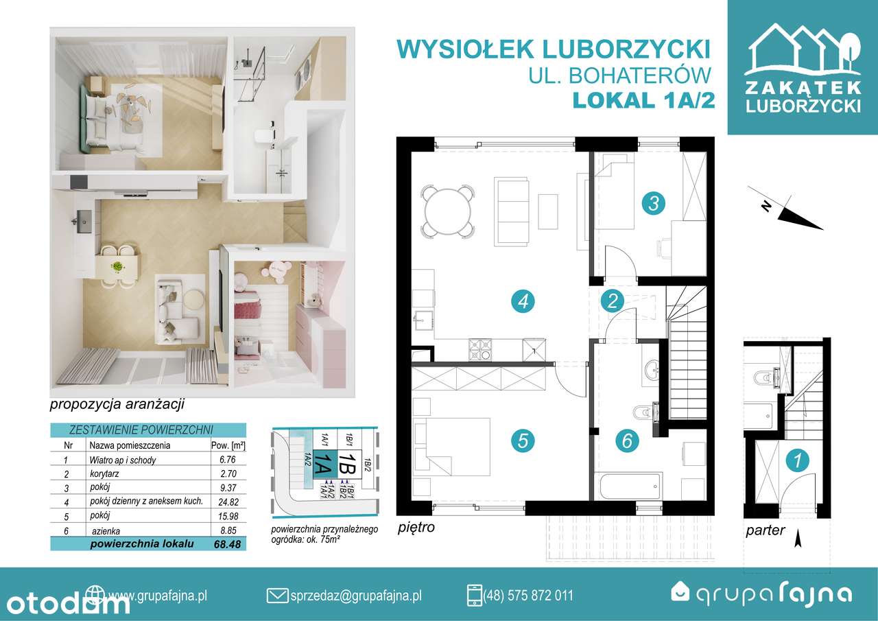 Mieszkanie z ogródkiem ostatnie nowa niższa cena !-11