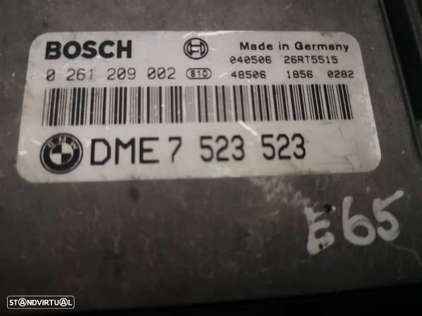 Centralina de motor BMW7 E65 E66 745i DME 2001-2005 (2x no estoque) - 2