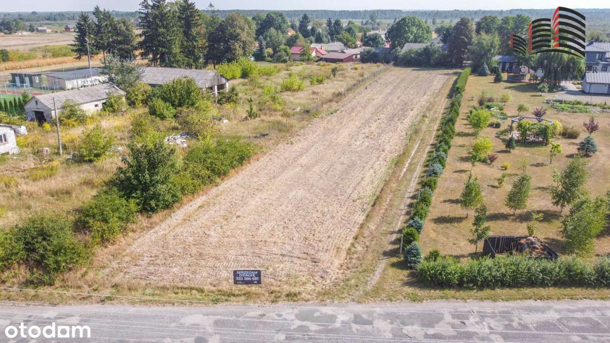 Działka w drugiej linii zabudowy, koło Milejowa - Pełny obrazek: 5/6