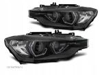 LAMPY REFLEKTORY BMW F30/F31 11-15 XENON LED BLACK DRL AFS - 1