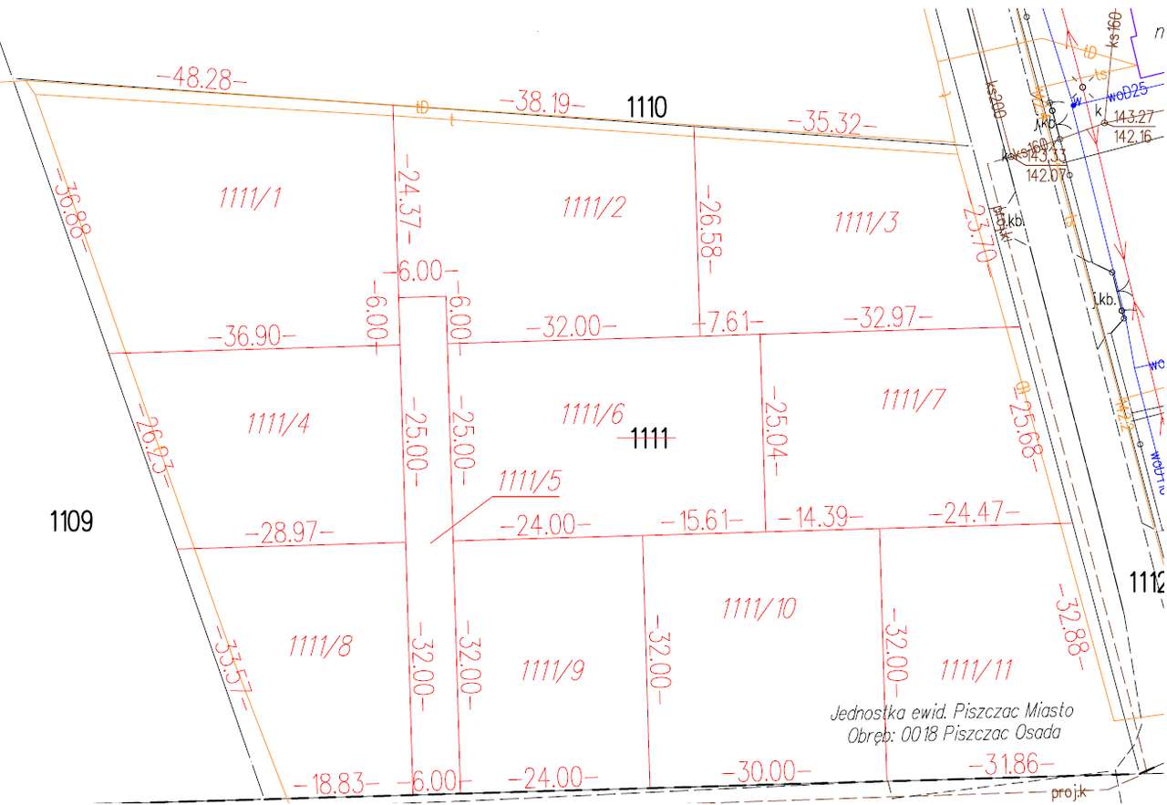 Działki budowlane Piszczac ul. Dworska - Pełny obrazek: 4/7
