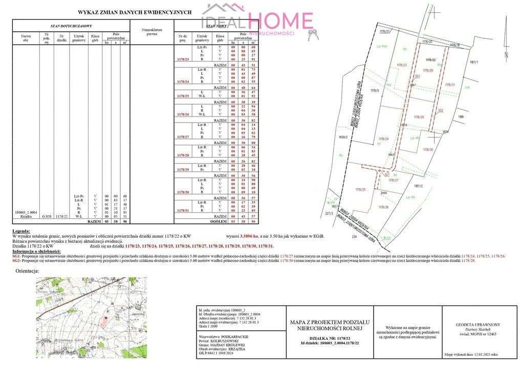 Sprzedam działkę 43,57 a - Krzątka obok Nowej Dęby - Pełny obrazek: 4/18