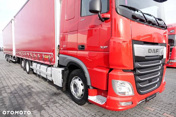 DAF XF 480 / ZESTAW TANDEM 120 M3 / PRZEJAZDOWY / 7,75 M + 7,75 M / WIELTON / PO ZŁOTYM KONTRAKCIE SERWISOWYM - 6