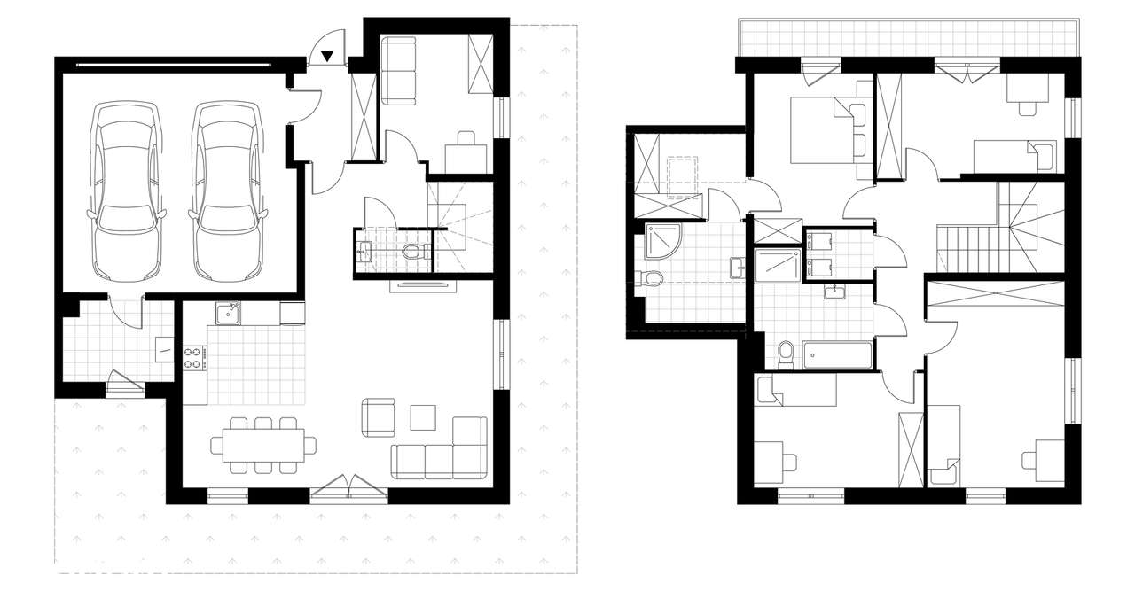 6-pok. dom 151 m2 + duży ogródek 378 m2 - Pełny obrazek: 4/9