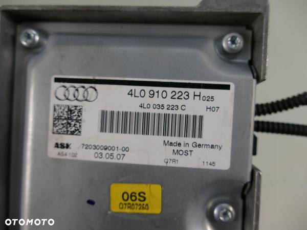 AUDI Q7 4L WZMACNIACZ DŹWIEKU AUDIO - 2