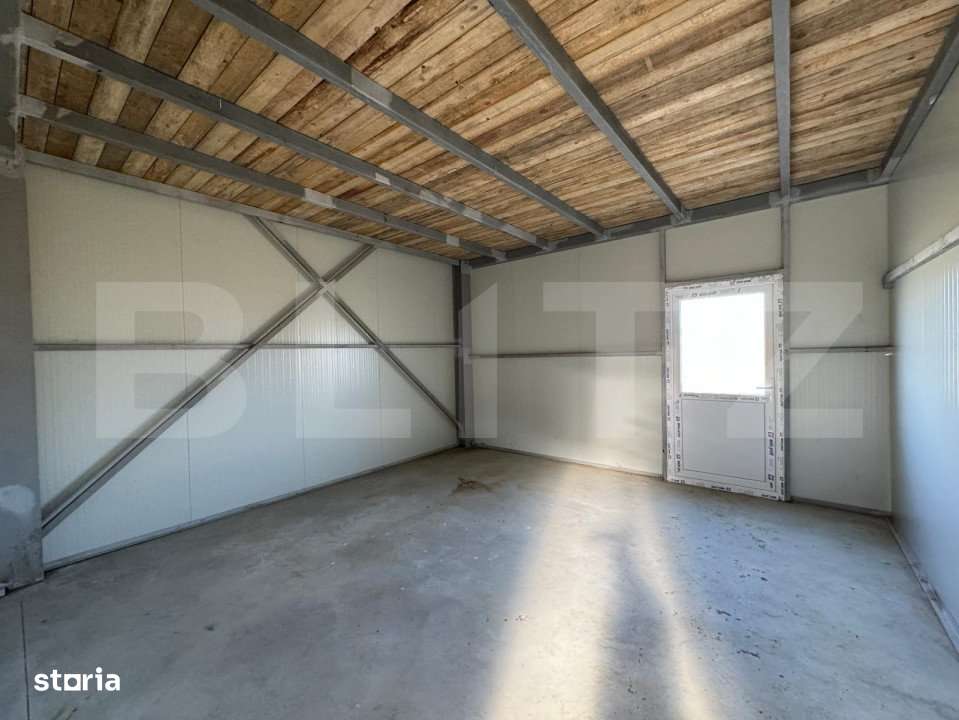 Hala 336 mp pe un teren de 3.000 mp, cu acces din drum asfaltat, Racar - Imagine principală: 5/11