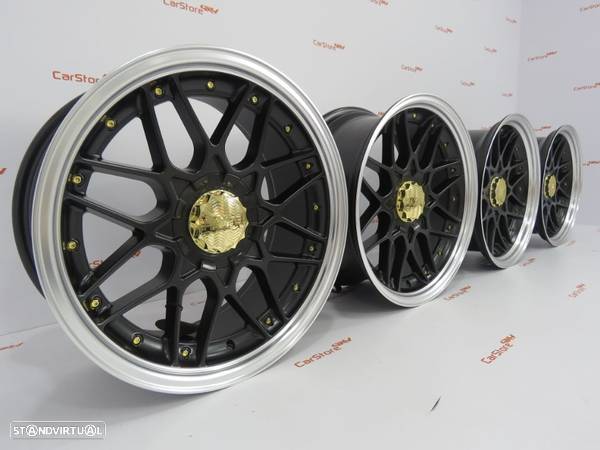 Jantes Haxer HX025 18 " 8 et 30 + 9 et 35 5x120 Pretas + Polidas - 3