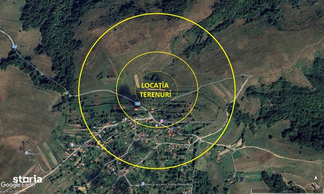 3 Loturi teren imtravilan sat Bătrâna zonă de munte panoramic superb-2