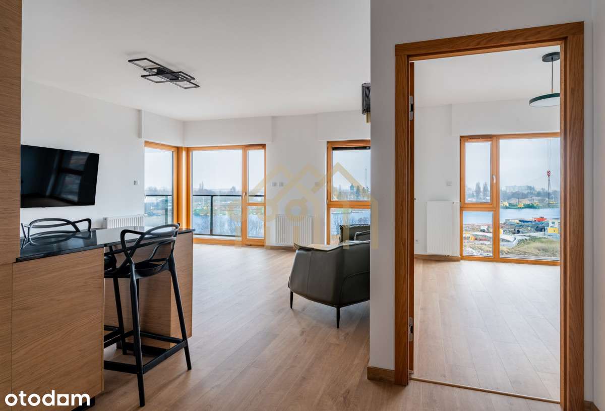 Apartament z bezpośrednim widokiem na Port Gdański-6