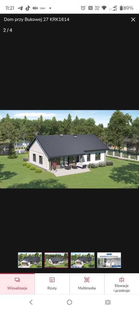 Nowy dom 132 M2 w/g projektu Dom przy bukowej 27 - Pełny obrazek: 2/10