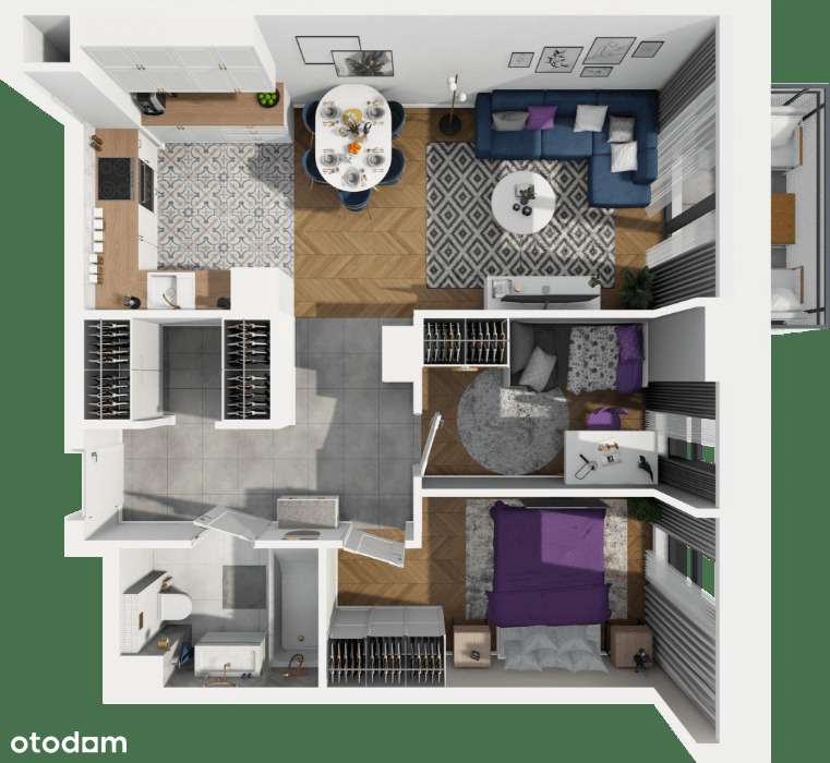 Ostatnie_Południowe z garderobą_kredyt bez wkładu-7