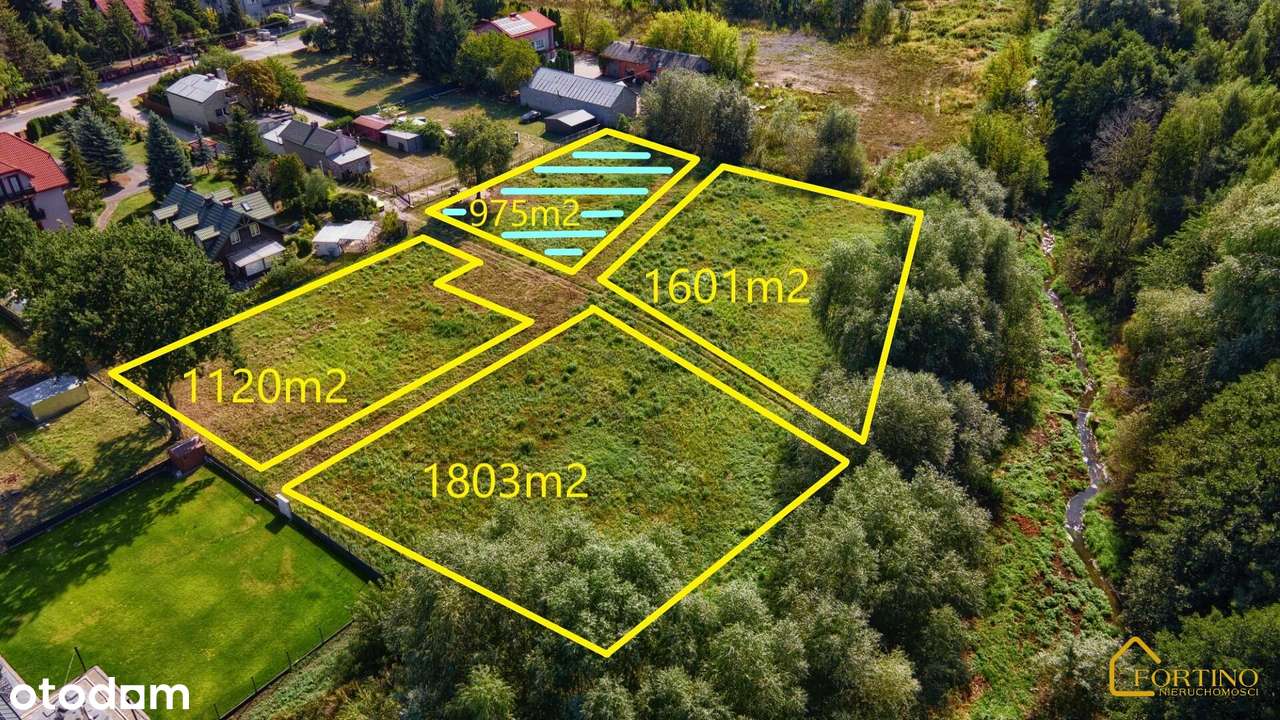 Urokliwa działka w centrum Nadarzyna o powierzchni 975 m2-1