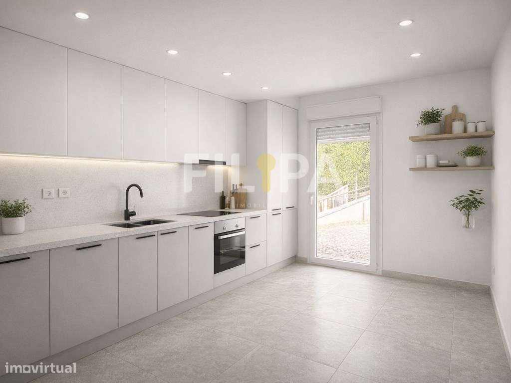 Moradia V2 com duas suites, terraços e jardim - Gondomar - Grande imagem: 5/16