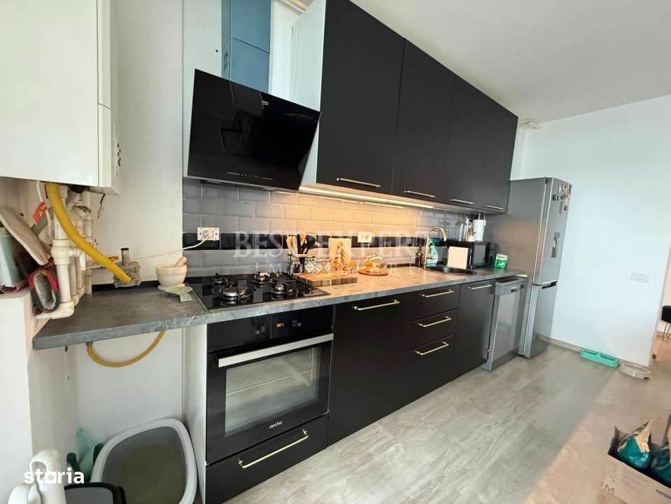 2 Camere Complet Mobilate si Utilate cu Parcare Subterana -Mutare imed-3