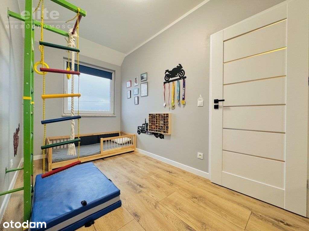 Warzymice 5 pokoi, duża działka garaż pompa ciepła-18