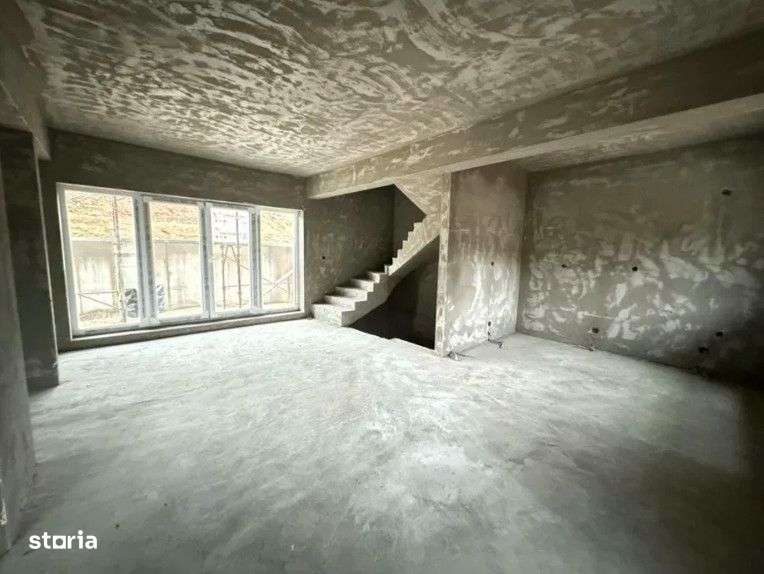 Duplex semifinisat 4 camere, 2 garaje,161 mp,teren liber 280 mp, Tauti-5