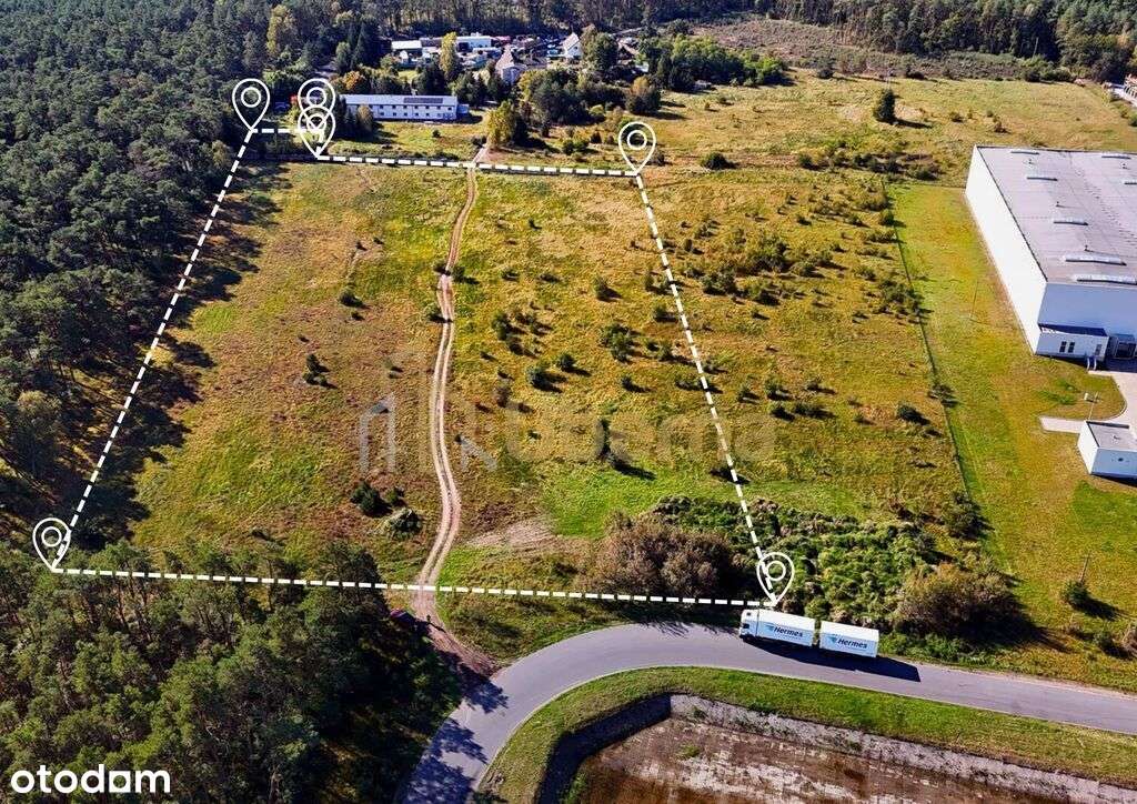 Działka przeznaczona  pod produkcję, magazyny-1