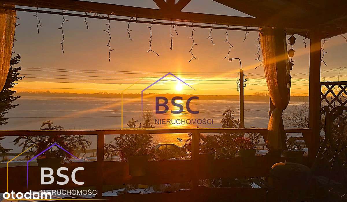 Bajkowy widok na jezioro w 1 linii brzegowej-2