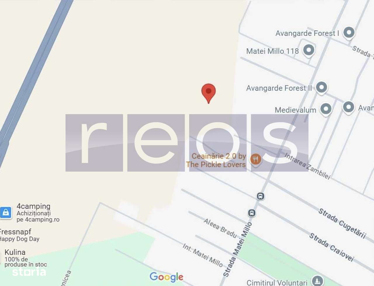 TEREN DE VANZARE| MATEI MILLO | 481 MP | FRONT 19 MP | OPORTUNITATE | - Imagine principală: 3/5