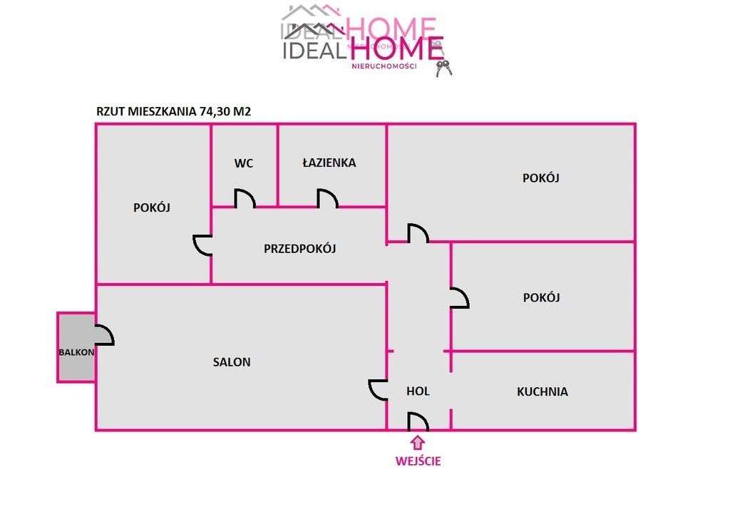 4-pokojowe mieszkanie - Rzeszów, ul. Osmeckiego - Pełny obrazek: 5/16