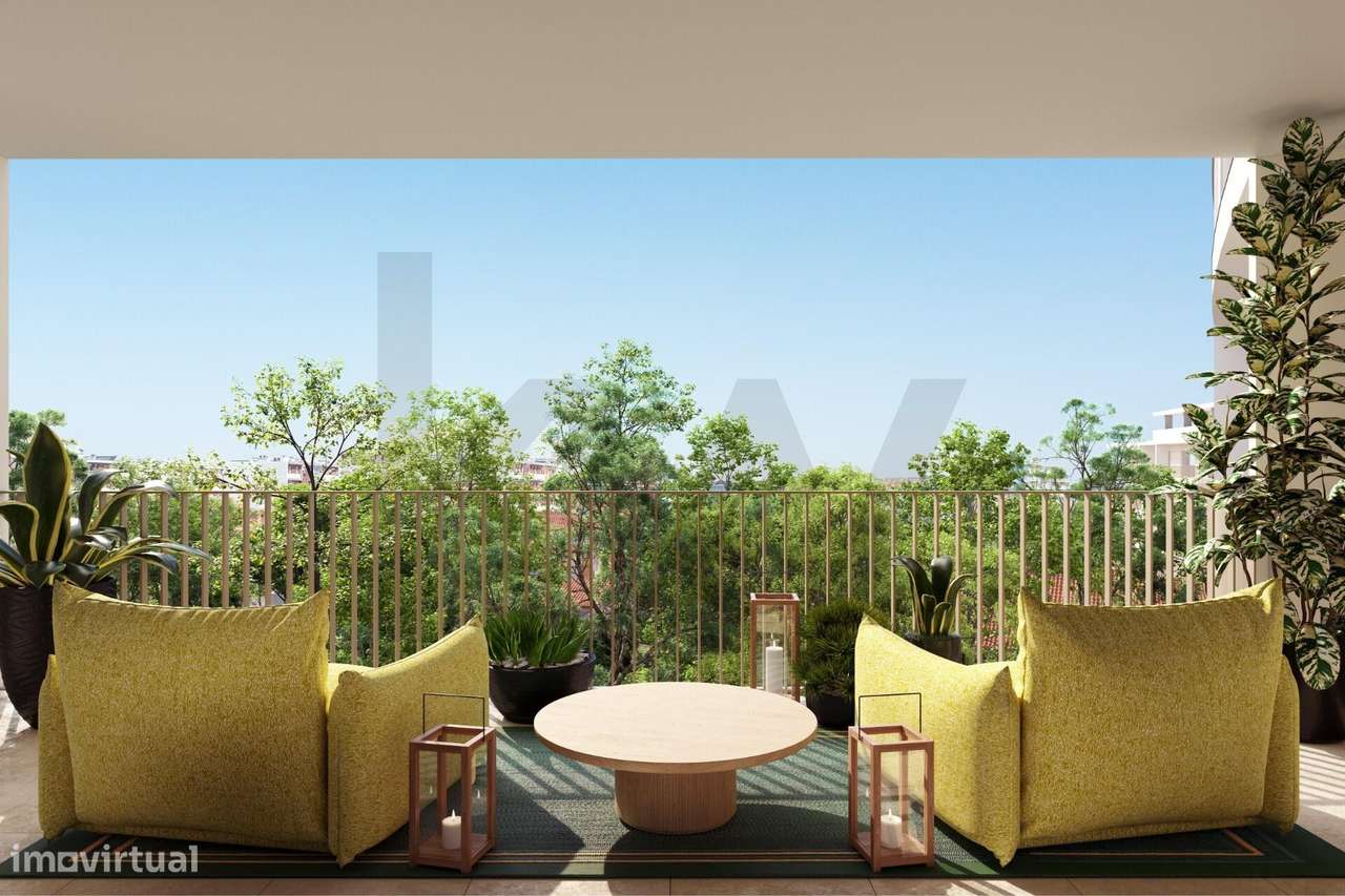 Nova Construção: T2 com 2 Estacionamentos no Lisbon Heights - Alto do-7