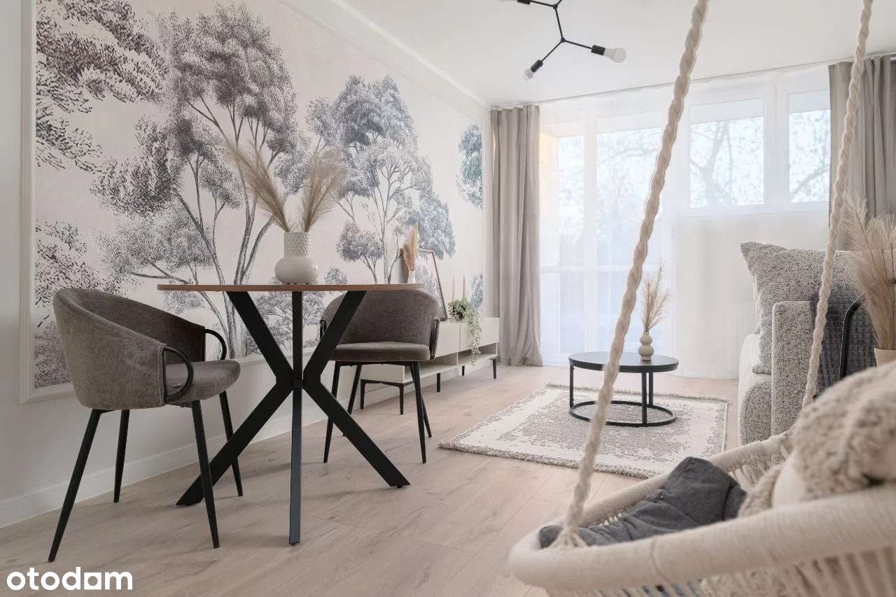 Wyposażone 2-pokojowe mieszkanie z osobną kuchnią. 45m2-4