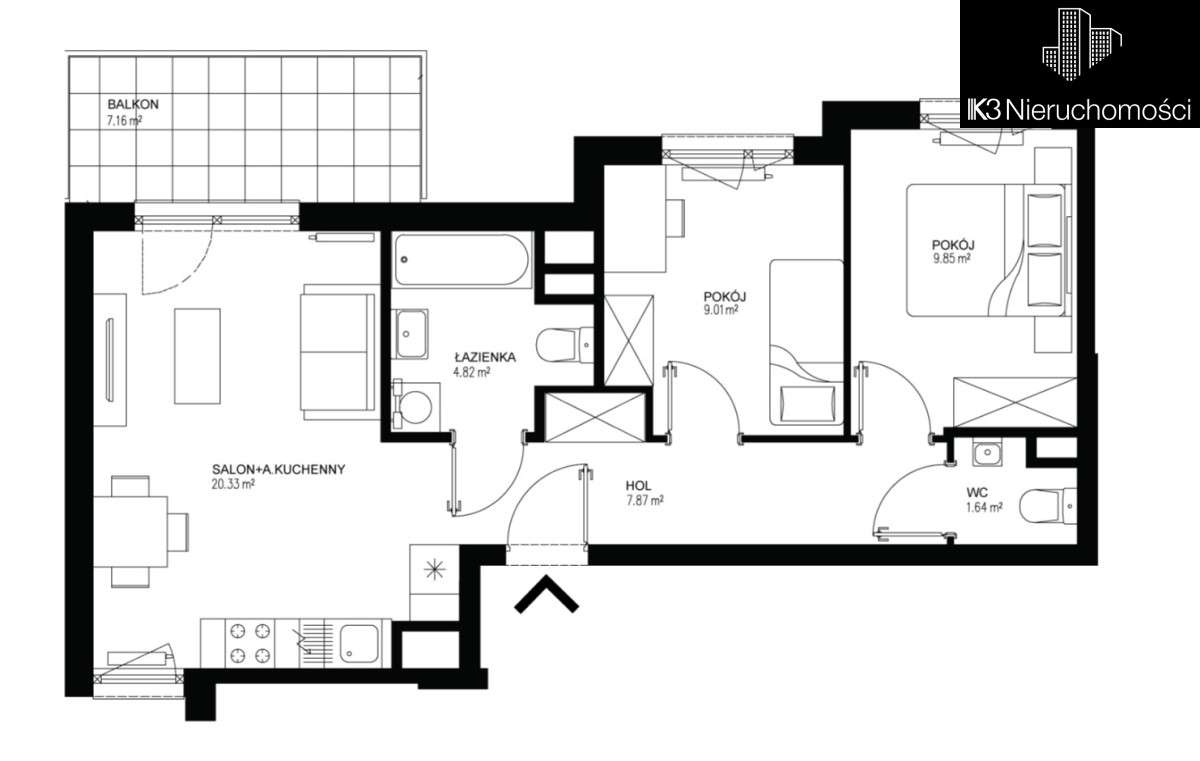 Nowe, funkcjonalne, duży taras, słońce,prowizja 0%-10