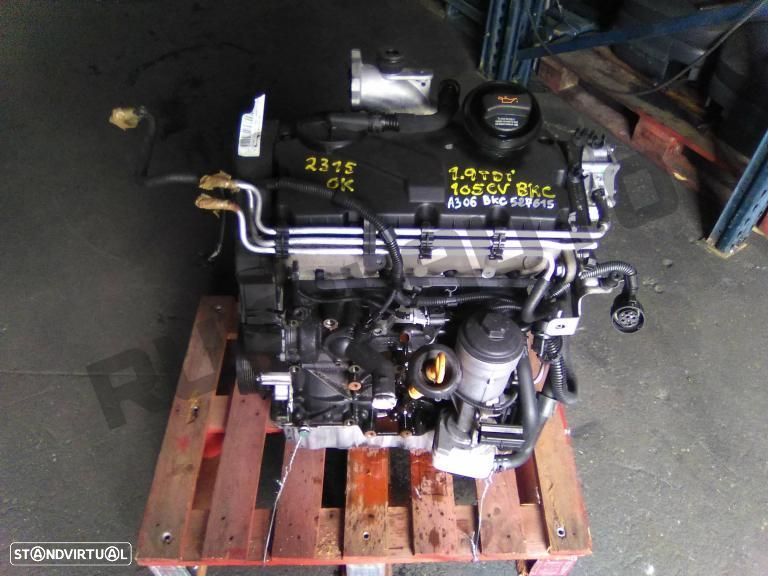 Motor Bkc Audi A3 (8p1) 2003_2013 1.9 Tdi [2003_2013] - 1