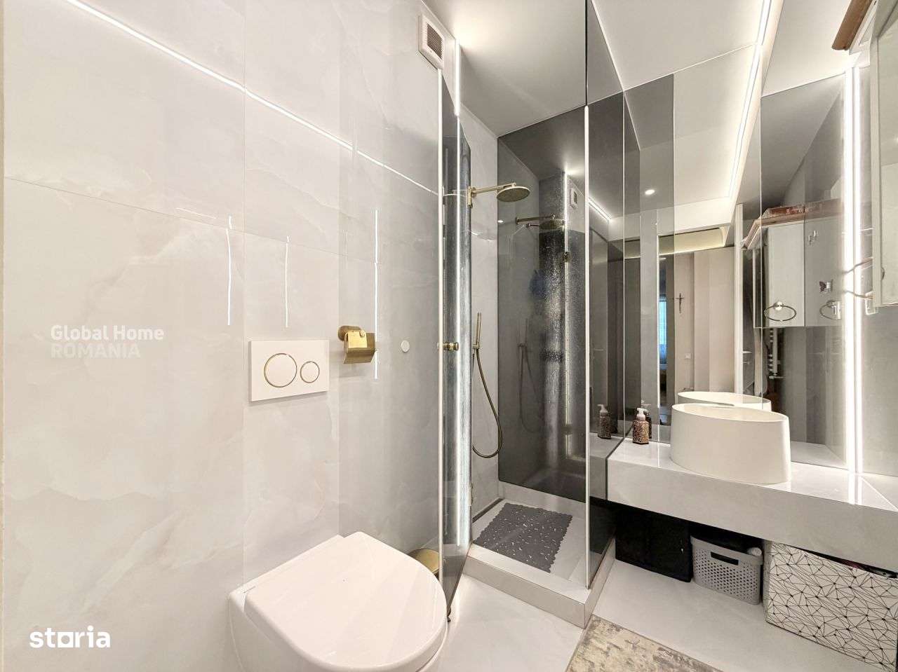 3 Rooms + Parking + Storage | Panoramic View | Cortina North - Pipera-18