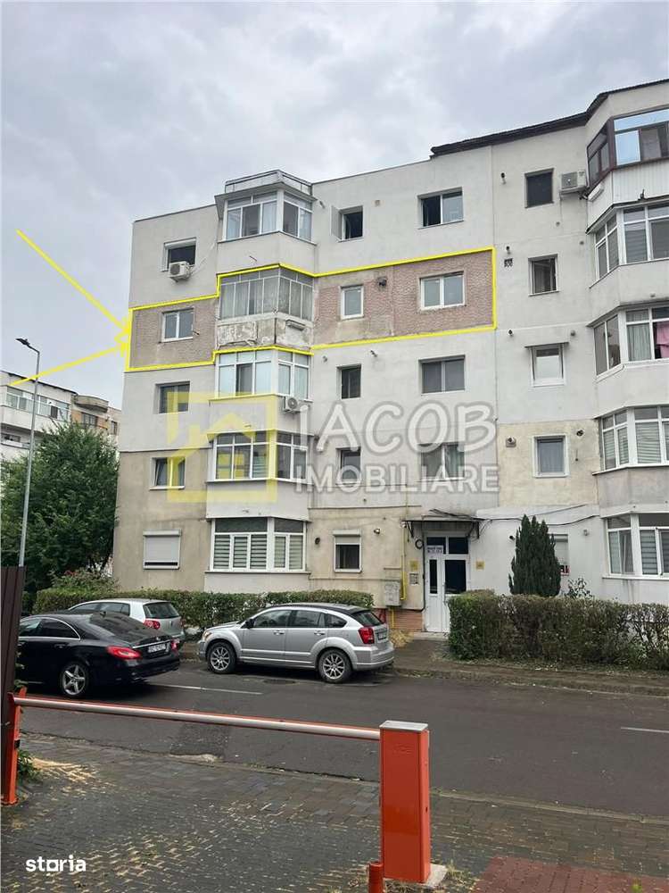 Str. Neagoe Voda, 3 camere, etaj 3, Bacau-0