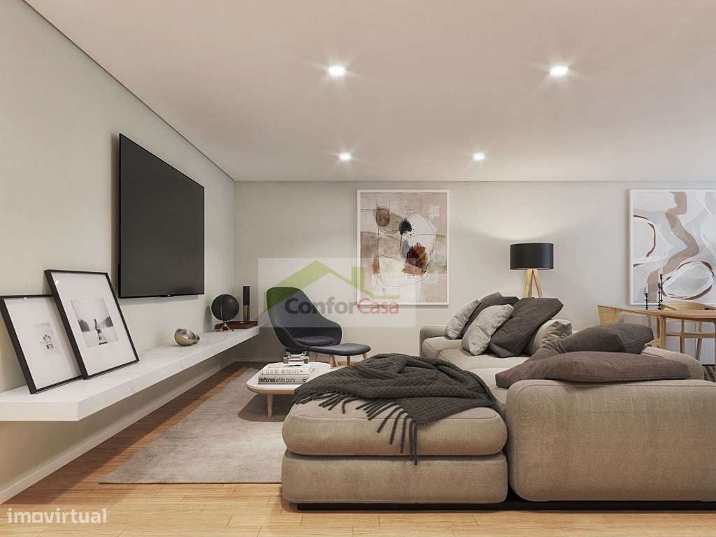 Apartamento T2 novo em excelente localização-9