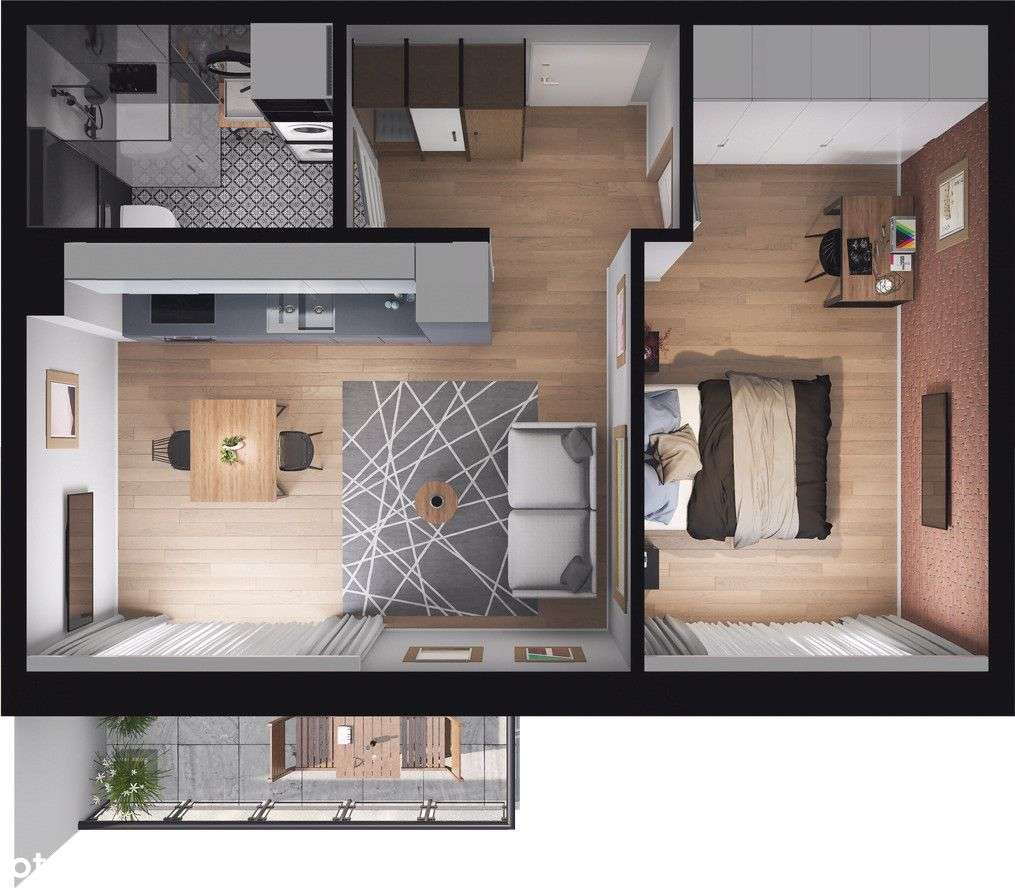 Dobra komunikacja, kameralne osiedle - Pełny obrazek: 3/6