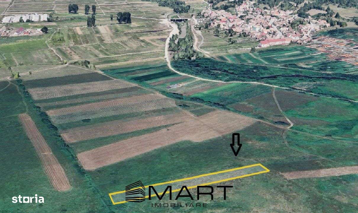 Teren extravilan 2000 mp, zona Selimbar (Mohu) - Imagine principală: 3/4