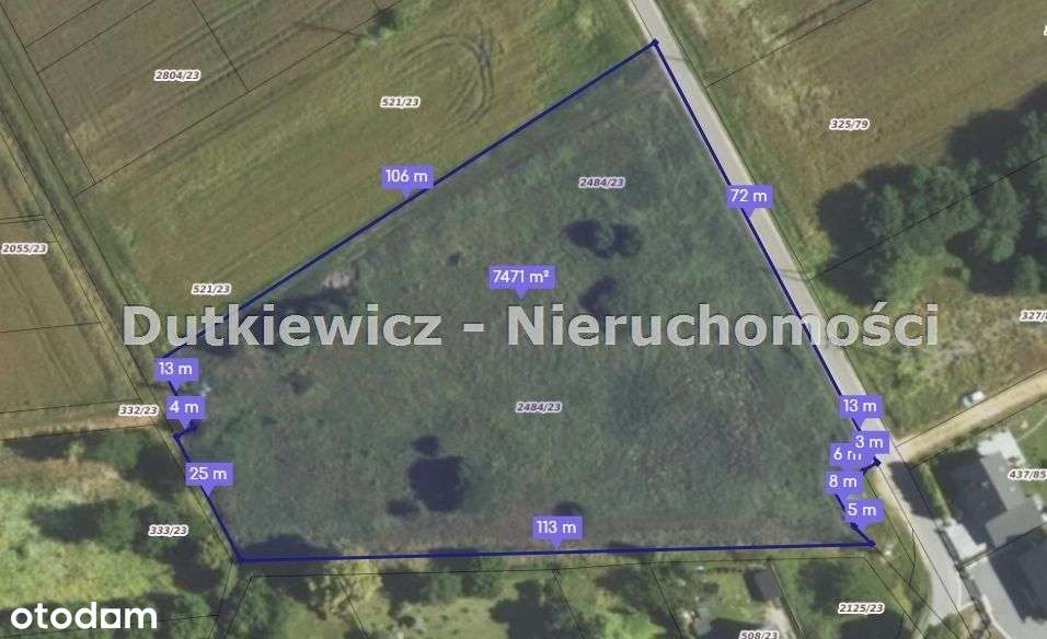 Inwestycja z potencjałem:działka 7471m2 w Bieruniu-1