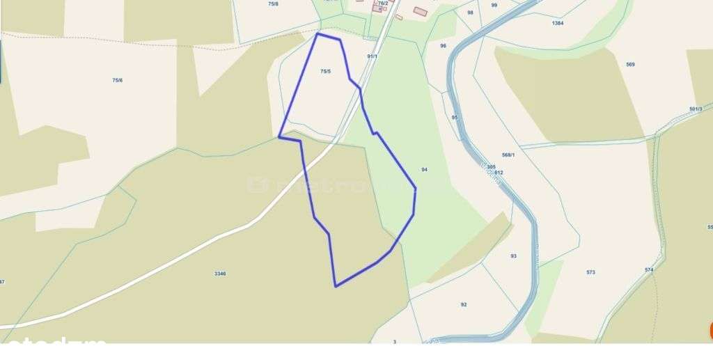 Działka siedliskowa z linią brzegową, przy lesie-15