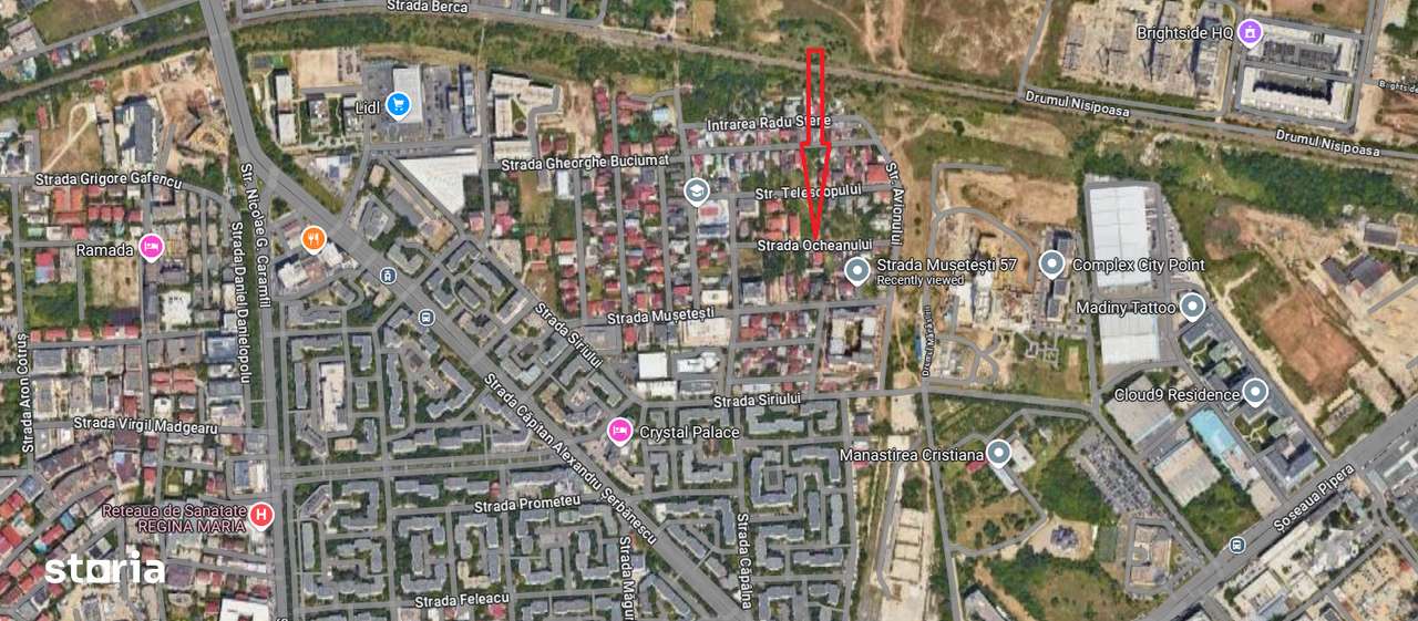 Aviatiei, str. Ocheanului, teren constructii, 500mp-3