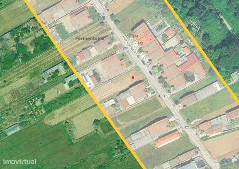 Terreno Urbanizável 1100m² em Fermentelos – Rua Quinta do Rei - Grande imagem: 4/5