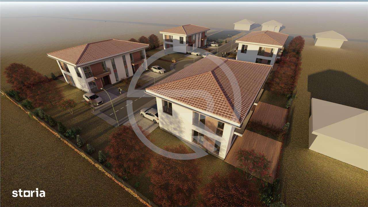 Casa Tip Duplex parter+etaj,375 mp de teren, situata in Chinteni! - Imagine principală: 3/20