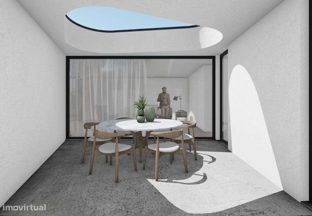 Moradia V3 com arquitetura moderna.-3