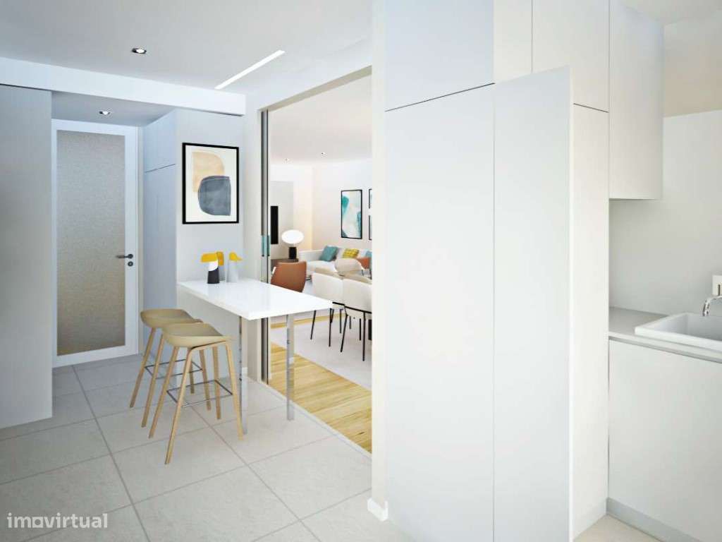 Apartamento T3 em construção com varanda e arrumos na Maia - Grande imagem: 5/19