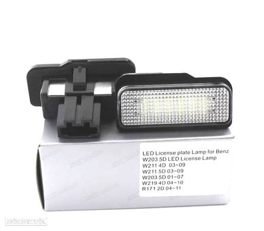 LUZES DE MATRICULA LED PARA MERCEDES CLASSE C W203 W211 - 4