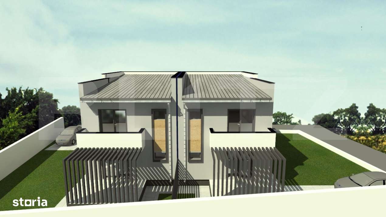 Casa premium P+E, 279 mp teren, Pielesti (cartier rezidential) - Imagine principală: 5/10