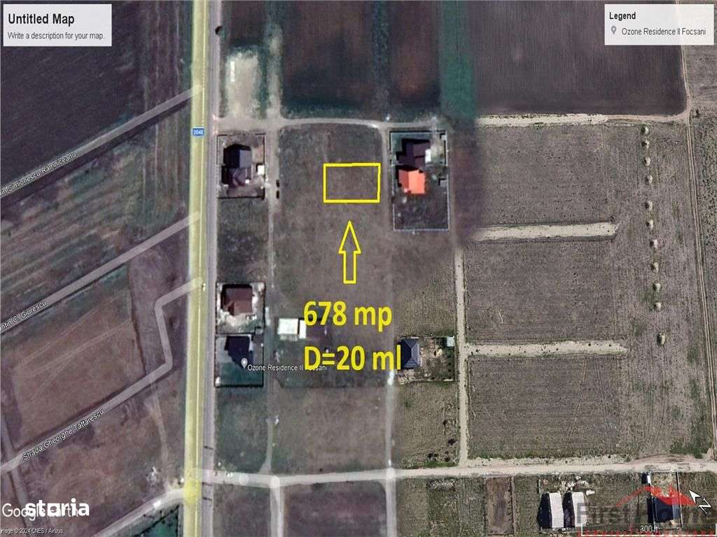 teren 678 mp , d=20 ml, zona Cuza Voda , Dedeman - Imagine principală: 2/2