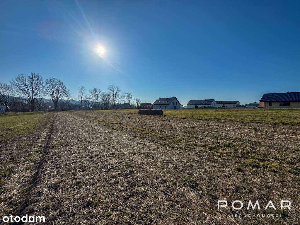 Duża działka w spokojnej okolicy! Tu jest pięknie!-8
